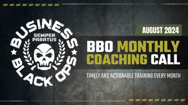 August 2024 Coaching Call